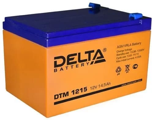 Аккумулятор AGM Delta DTM 1215