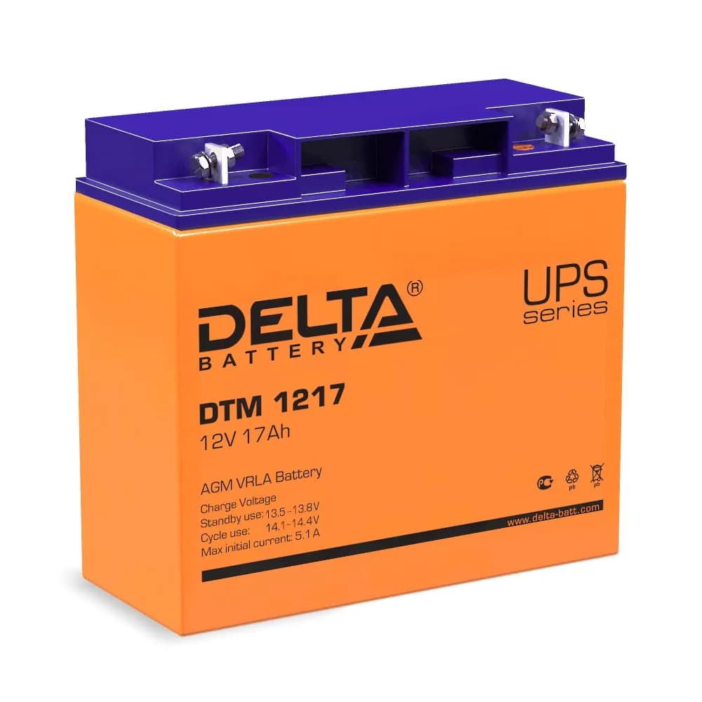 Аккумулятор AGM Delta DTM 1217