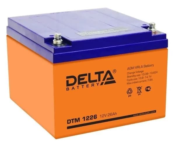 Аккумулятор AGM Delta DTM 1226