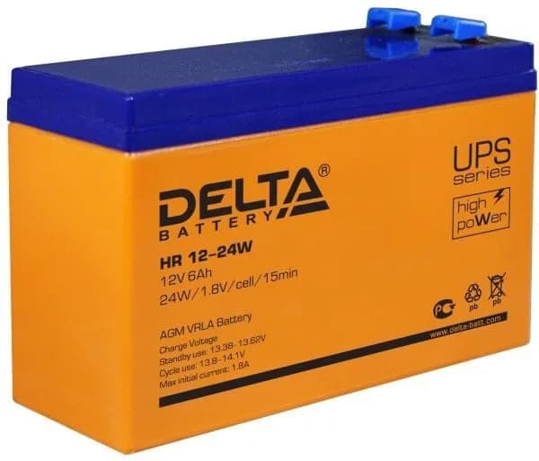 Аккумулятор AGM Delta HR 12-24W