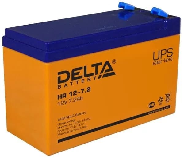 Аккумулятор AGM Delta HR 12-7.2