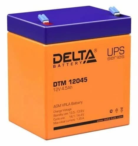 Аккумулятор Delta DTM 12045
