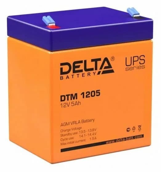 Аккумулятор Delta DTM 1205