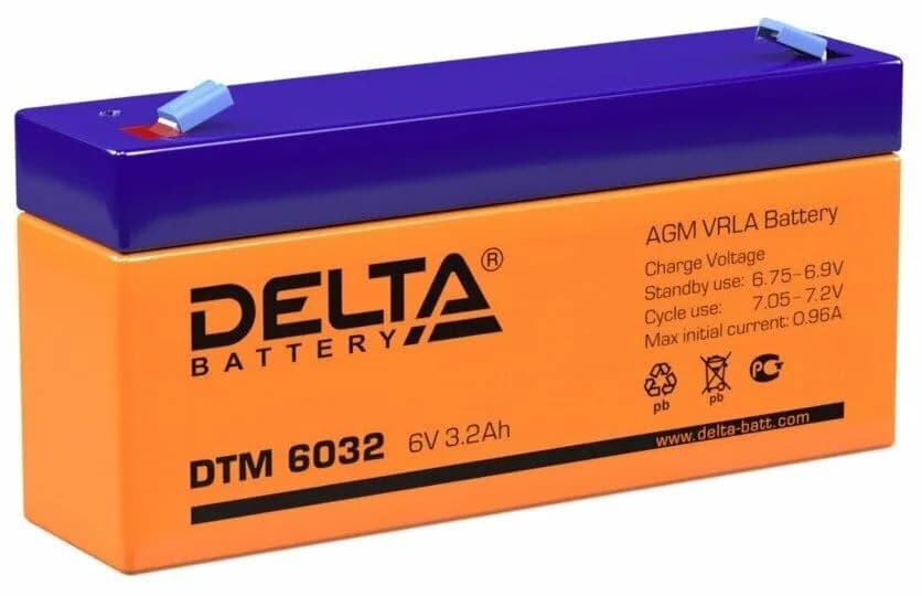 Аккумулятор Delta DTM 6032