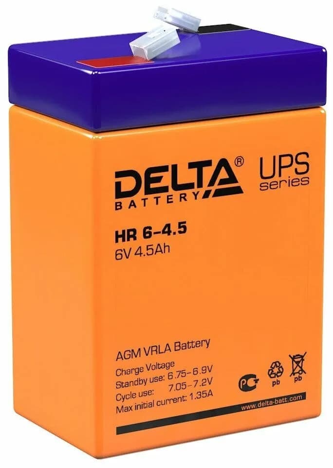 Аккумулятор Delta HR 6-4.5