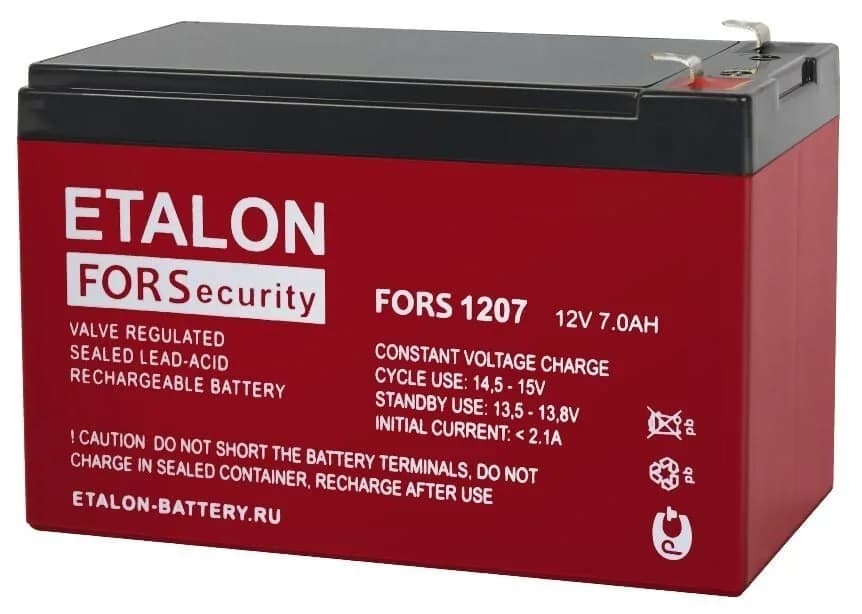 Аккумулятор ETALON FORS 1207