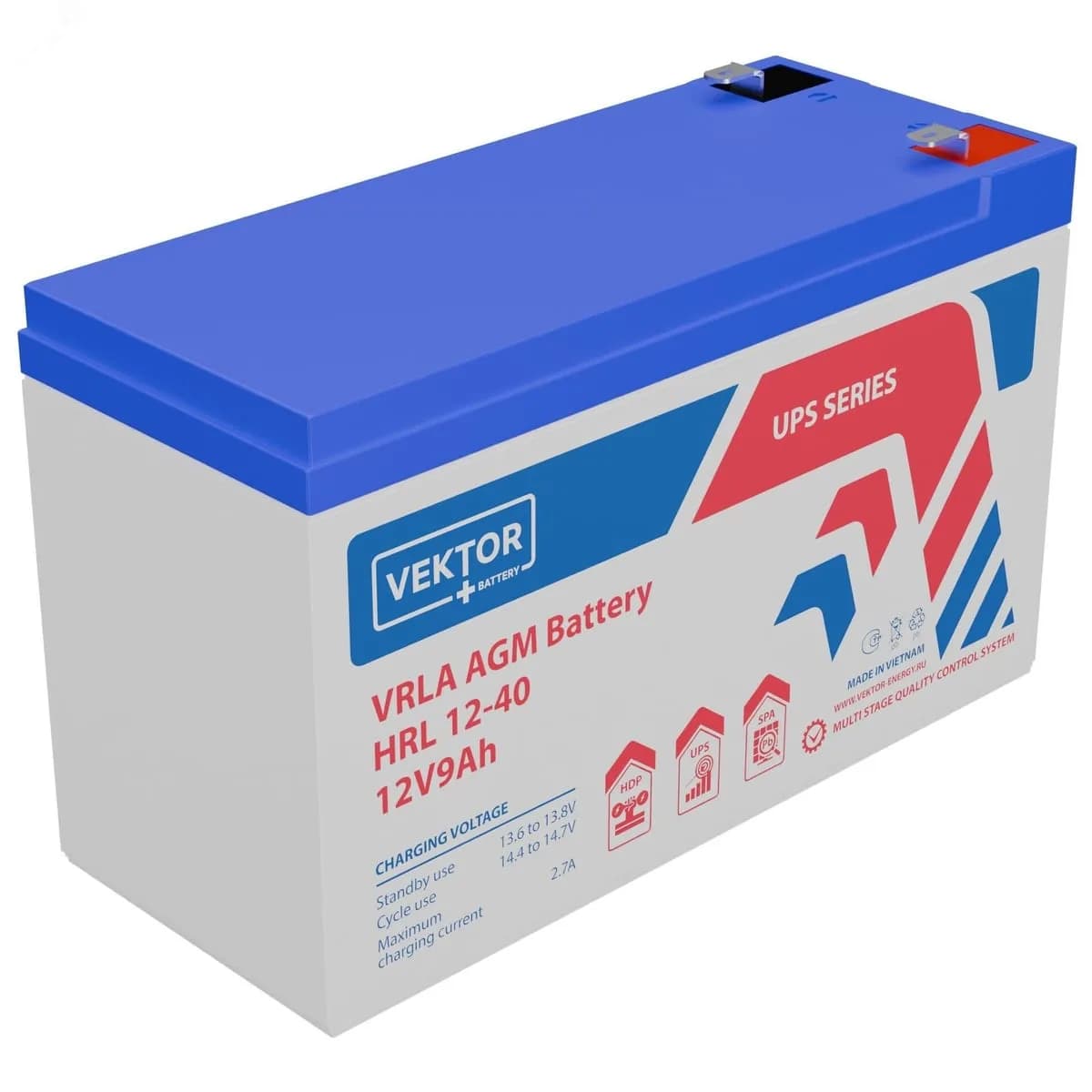 Аккумулятор Vektor HRL 12-40W