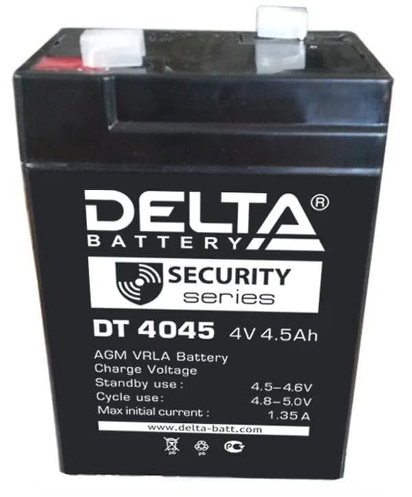 Аккумулятор AGM Delta DT 4045