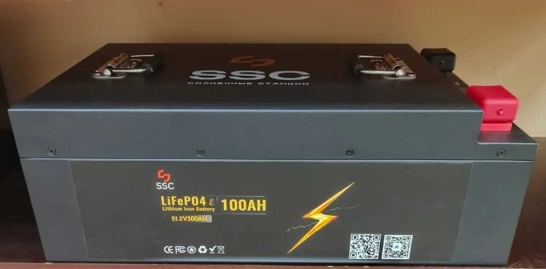 Литиевый аккумулятор SSC LiB51.2V 100AH +BT (Brick)